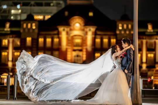 お客さまの声 - 東京駅で結婚式前撮り・フォトウェディングなら